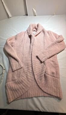 Luxury Cozy Lounge Cardigan L/XL in Pink